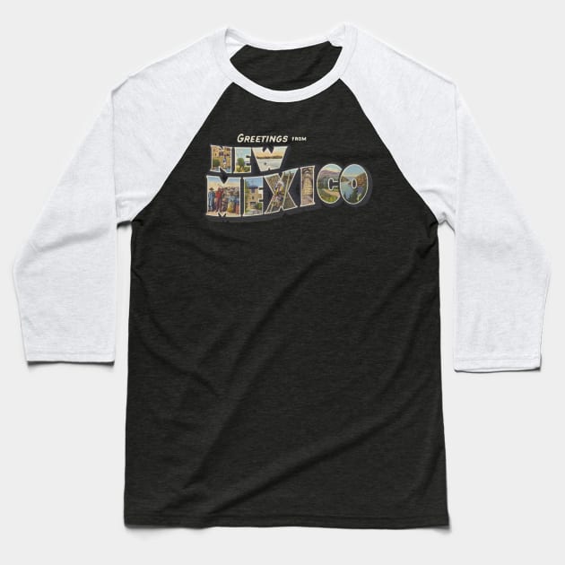 Greetings from New Mexico Baseball T-Shirt by reapolo